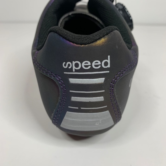 ❌SOLD❌Speed Iridescent Purple, Blue& Green Cycling Bike Shoes. EU 39, US 6.5 Men - Picture 11 of 11